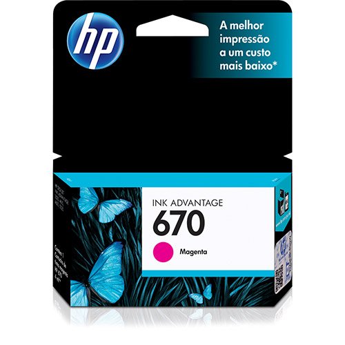 CARTUCHO HP 670 MAGENTA